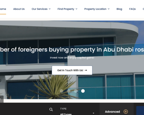 Blue One Properties Website